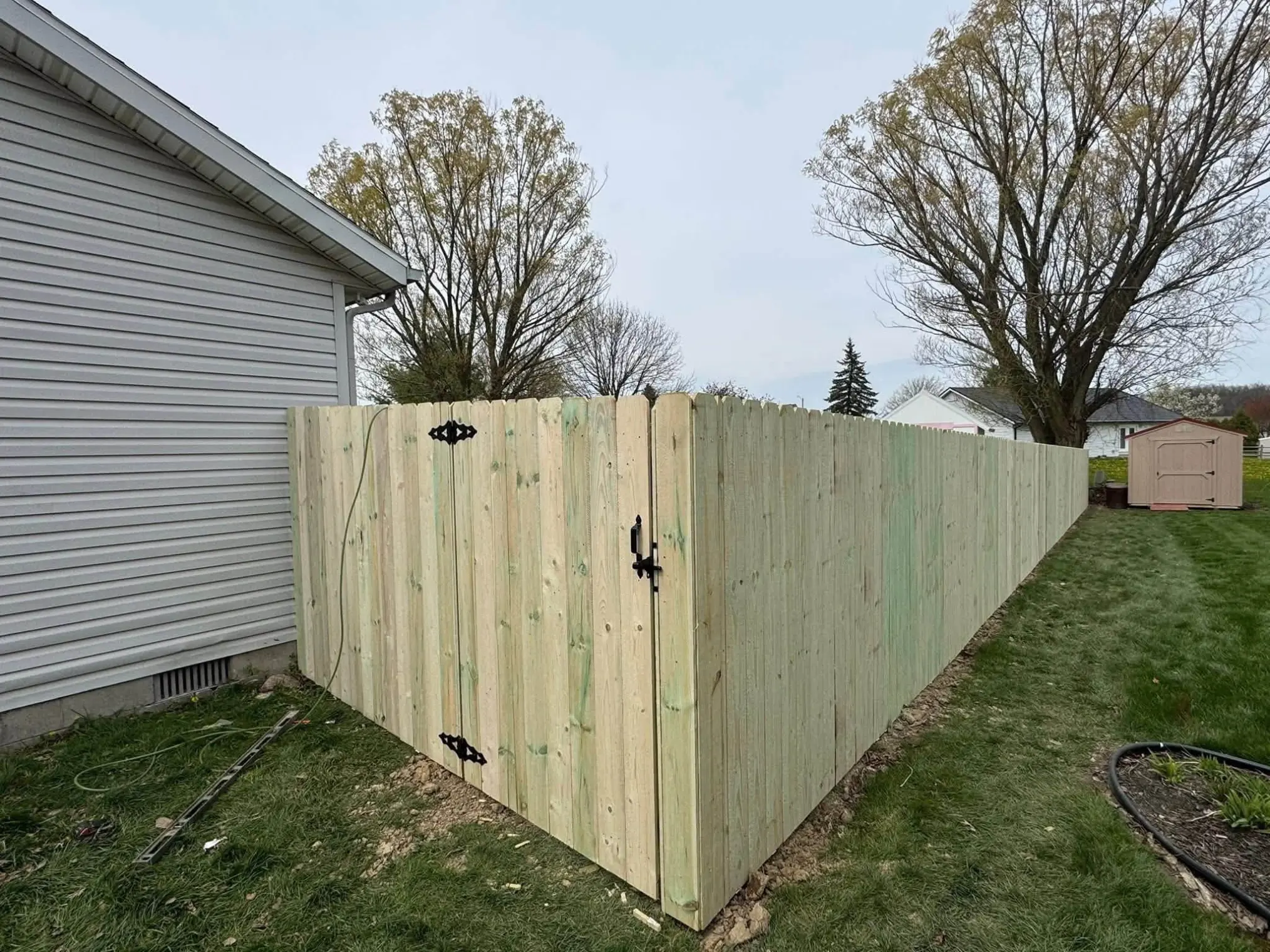 Professional Privacy Fence Installation in Sidney, Ohio
