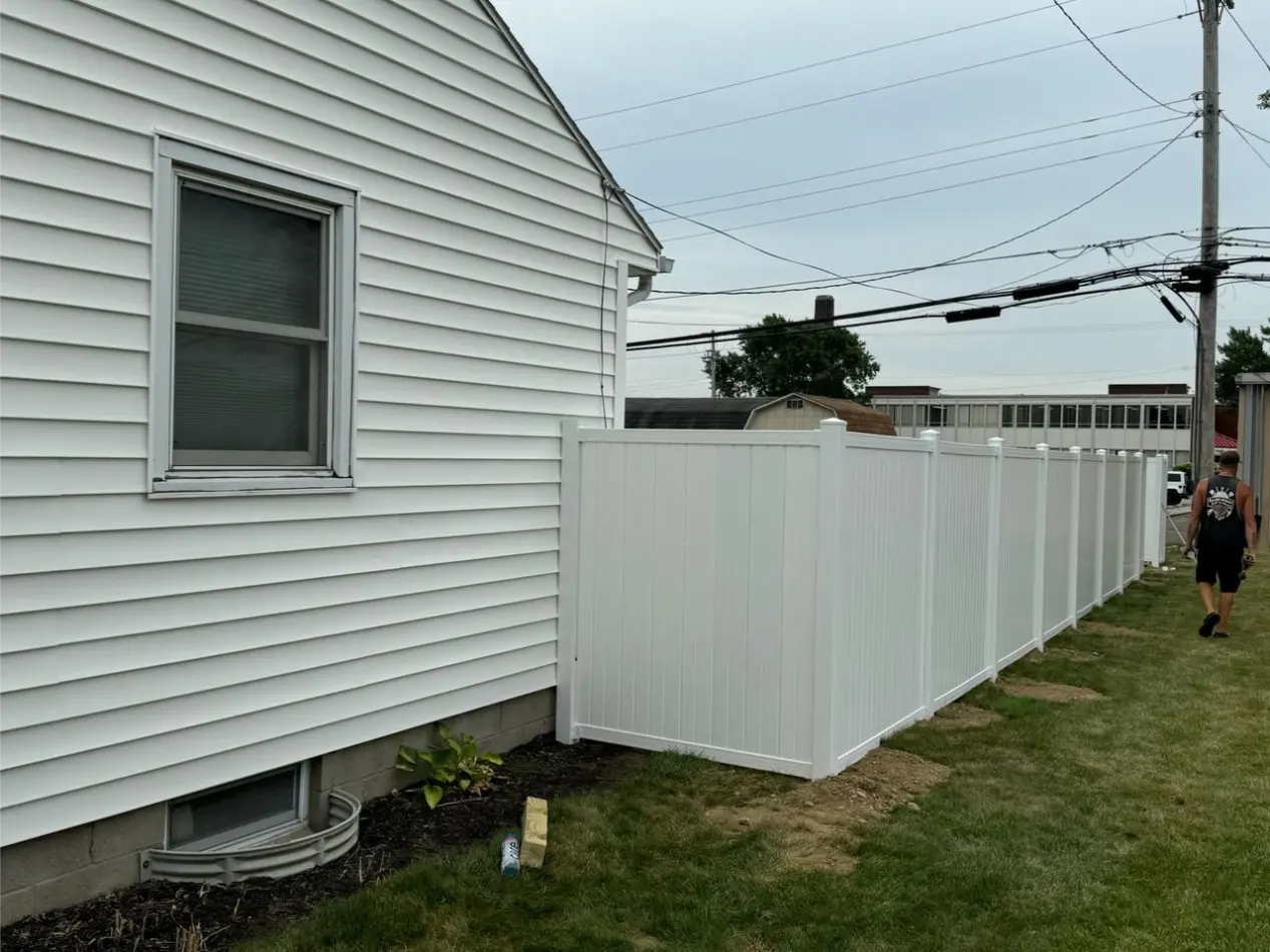 Vinyl Fence Installation for Sidney, OH Properties